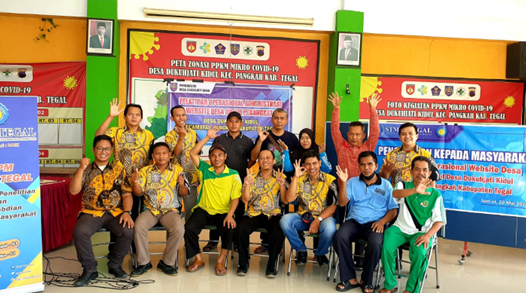 Pelatihan Operasional Website Desa untuk Perangkat Desa Dukuhjati Kidul Kecamatan Pangkah Kabupaten Tegal