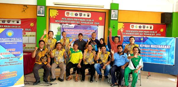 Pelatihan Operasional Website Desa untuk Perangkat Desa Dukuhjati Kidul Kecamatan Pangkah Kabupaten Tegal